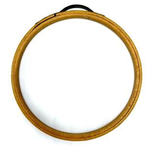 Vintage Princess Wood Embroidery Hoop 6 Inch Round Circle Bow Spring Tension